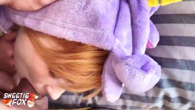 Morning Sex - Babe Blowjob And Hard Pussy Fuck In The Morning Pov - Facial In The Kigurumi 6 Min - hclips.com