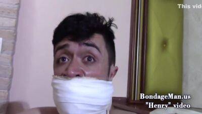 Henry Tapegagged Hard Cock Helpless Moaning Gagged 14 Min - upornia.com - Brazil