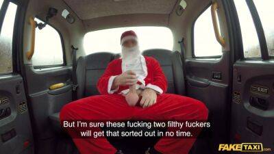 Santa Claus in a Hardcore Rough Anal Sex Threesome - sexu.com