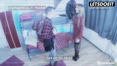 Rich Slut (Marilyn Crystal) Receives Hardcore Anal From Two Cocks At Hostel - sexu.com