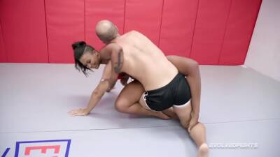 Wrestling As Fights And The Loser Gets A Hard Fucking - Avery Jane And Dan Ferrari - upornia.com