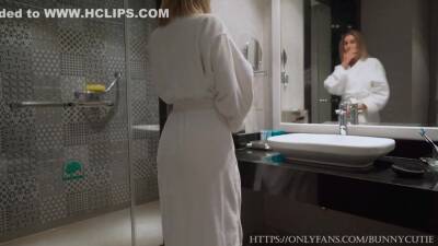 Cleaner Spy Me In The Bathroom, Fuck Me Hard And Get My Pussy Pregnant! - hclips.com