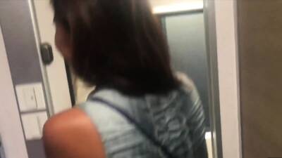 Asian sucking big hard cock in the train - nvdvid.com