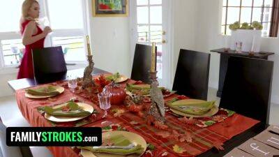 Thanksgiving Feast Turns Celebration Into Hardcore Group Sex - upornia.com