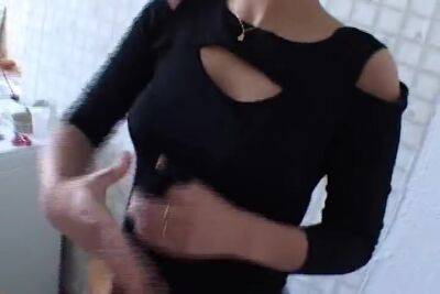 Super Hot Dark Haired Lady From Germany Knows How To Suck A Hard Cock - upornia.com - Germany