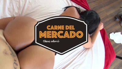 Marcela Carmona gets picked up and pounded hard in the interview - Carne Del Mercedo - sexu.com