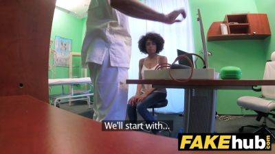 Luna - Luna Corazon gets a hard fucking from the fake hospital doc in uniform - sexu.com - Brazil - Czech Republic