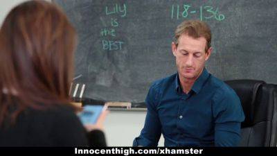 Ryan Maclane - Lily - Lily Jordan gets a hard fucking from her kinky teacher Ryan McLane - sexu.com - Jordan