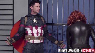 Watch Captain America get a hardcore pounding in a XXX parody video - sexu.com - Usa