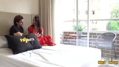 Big Boobs Newly Married Bhabhi Enjoys Hardcore Sex With Devar - hotmovs.com - India