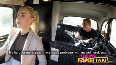 Czech bombshell Nathaly Cherie takes a hard pounding from her fake taxi driver - sexu.com - Czech Republic