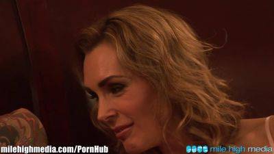 British MILF Tanya Tate gets her big tits and tight pussy pounded hard in HD - sexu.com - Britain