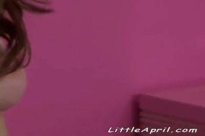 Fingering Pussy Hard With Little April - upornia.com