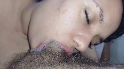 Licking A Hard Cock All Smeared With My Spit All Excited From Swallowing So Much - hclips.com